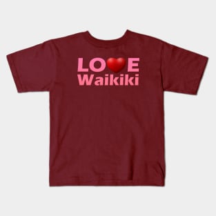 LOVE Waikiki - Pink fade Kids T-Shirt